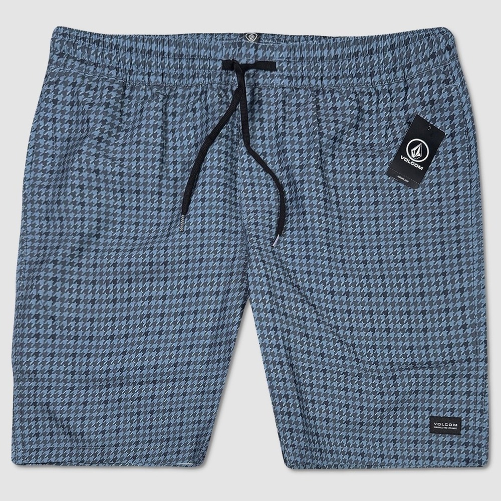Volcom Preston EW Hybrid Shorts - NWT Mens Size Large Blue / Multi - #49324-J1